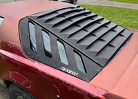 Image 2 of  3rd Gen F-body Mid 1980’s Chastain Shadow 3 Piece Aluminum Rear Window Louvers