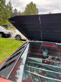 Image 3 of  3rd Gen F-body Mid 1980’s Chastain Shadow 3 Piece Aluminum Rear Window Louvers