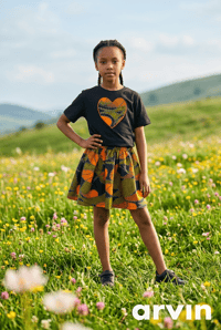 Image 1 of Girls Top & Skirt Set