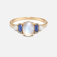 Deco Moonlight Ring