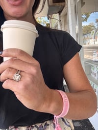 Image 12 of Am Yisrael Chai pink bracelet OSFA