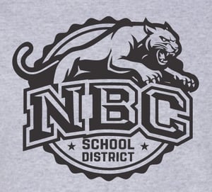 Image of Image A - GCN - Grey Cotton Blend Crewneck Sweatshirt