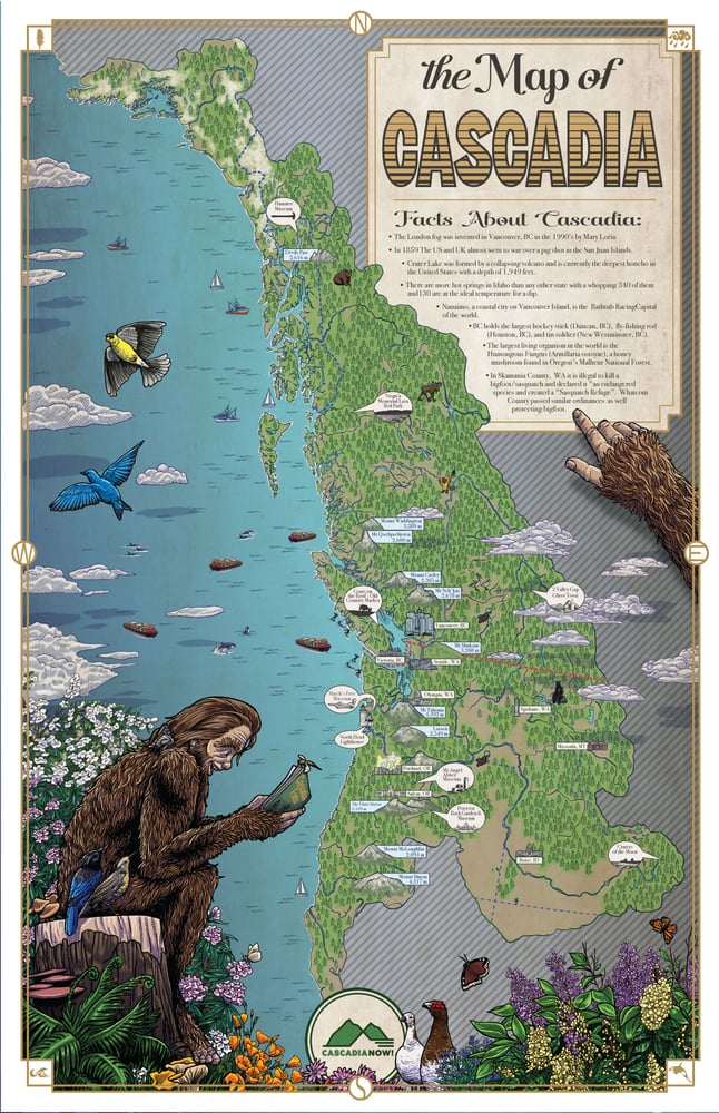 Image of Cascadia Poster