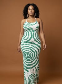Image 1 of Summer Tie-Dye Maxi Dress 