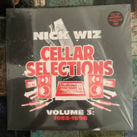 Image 1 of Nick Wiz - Cellar Selections 3 (2LP Vinyl Reissue) (Black or Splatter)