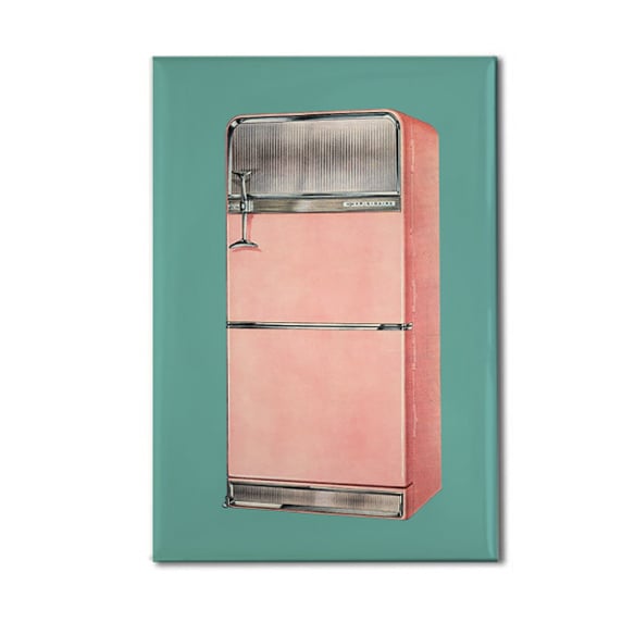 Refrigerator Magnet - Big Pink