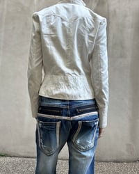 Image 4 of (S) DISTRESSED DENIM JEANS NO. 2