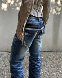 Image 1 of (S) DISTRESSED DENIM JEANS NO. 2
