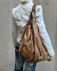Image 12 of ITALIAN LARGE BRONZE LEATHER BAG