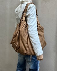 Image 13 of ITALIAN LARGE BRONZE LEATHER BAG