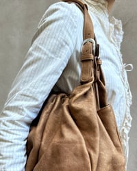 Image 15 of ITALIAN LARGE BRONZE LEATHER BAG