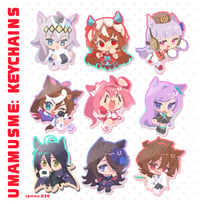 Image 2 of UMAMUSUME KEYCHAINS