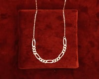 Image 1 of Slim Thick Figaro Chain 