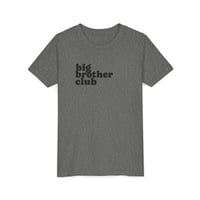 Image 2 of Big Brother Club Youth Tee – Cute Big Brother Announcement Shirt
