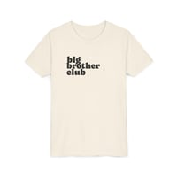 Image 4 of Big Brother Club Youth Tee – Cute Big Brother Announcement Shirt
