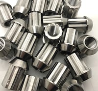 Image 11 of #1212 1/2 inch FORD - CNC Titanium Nuts.
