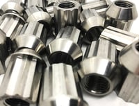 Image 4 of #12150 12mm x 1.5mm CNC Titanium Wheel Nuts