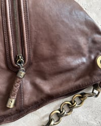 Image 5 of BALLY BROWN CRESCENT BAG