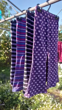 Image 1 of Kids flares size 4  - purples