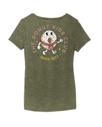 Image 2 of KCC Donut Kids Club V-neck Tri-Blend (Adult)