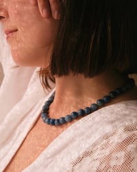 Image 1 of Collar Cuarzo azul