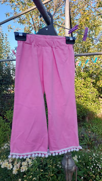 Image 5 of Kids flares size 3 purple/pinks