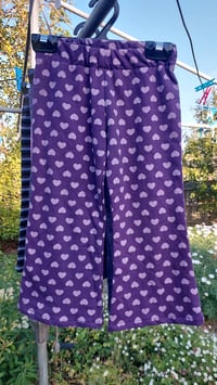 Image 2 of Kids flares size 3 purple/pinks