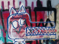 Image 4 of A3 Giclée Art Print — ZEUS VISITS… — collaboration with Tracy Watt and Marc Craig