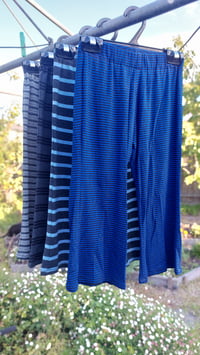 Image 1 of Kids flares size 3 blues and greys