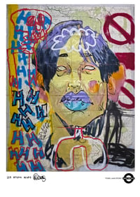 Image 1 of A3 Giclée Art Print — YORK LASS STORY — collaboration with Lee Hybrid Desire and Marc Craig
