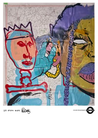 Image 1 of A3 Giclée Art Print — COLNE WHISPERER — collaboration with Lee Hybrid Desire and Marc Craig