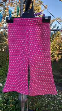 Image 6 of Kids flares - size 2 red and pink shades