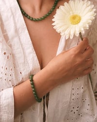 Image 3 of Pulsera Cuarzo verde