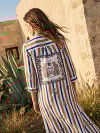 Image 2 of VESTIDO LARGO PIÑAS 