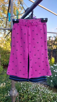 Image 5 of Kids flares - size 2 purple and pink shades