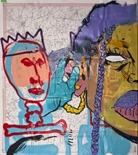 Image 1 of COLNE WHISPERER — original artwork — collaboration with Lee Hybrid Desire and Marc Craig