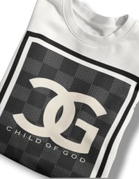 Image 1 of God /Checkerboard  - White / Black
