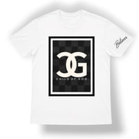 Image 3 of God /Checkerboard  - White / Black
