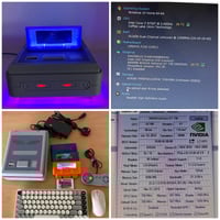 Image 1 of Custom retro style Windows 10 PC with i7 8th gen CPU,16GB RAM,4GB GPU,500GB SSD