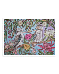 Image 1 of 'Kookaburra Aviary' Fine Art Print