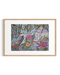 Image 2 of 'Kookaburra Aviary' Fine Art Print