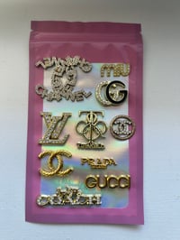 10x GOLD  mixed charms