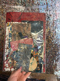 Image 8 of Assorted off-cut pack / gift pack - 100g of hand marbled paper / one available