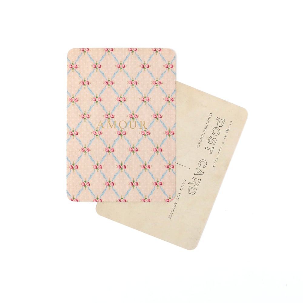 Image of Carte Postale AMOUR / DORÉ / ROSALIE