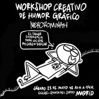 WORKSHOP CREATIVO DE HUMOR GRÁFICO  MERCROMINAH (MADRID)