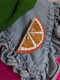 Image 6 of Orange Slice Brooch
