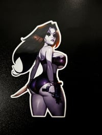 Image 2 of Sad Girl 8 COLLECTOR CARD & STICKERS