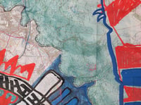 Image 3 of A3 Giclée Art Print — DRAGON EATS SWANSEA — collaboration with Birdy Lancaster and Marc Craig