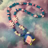 Image 2 of Kawaii Peek A Boo Hiding Kandi Necklace Collection