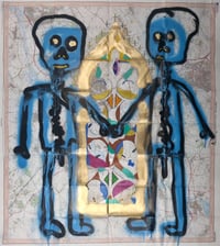 Image 1 of THE CORBY PORTAL — original artwork — collaboration with Carolyn Raming and Marc Craig